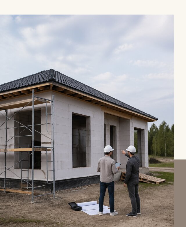 Проектирование одноэтажных домов из газобетона в Прохладном